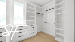 Designing Custom Walk-in Closets for Your Calgary Custom Home