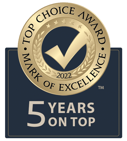 Top Choice Award Sunset Homes Logo 5